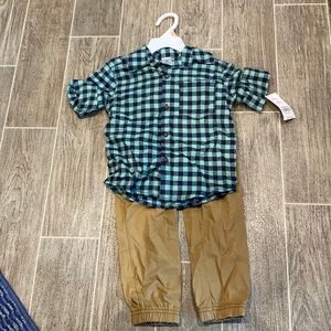 NWT Carter’s 2pc Long Sleeve/Pant Set